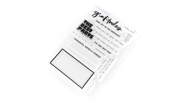 Stamp Set : 4×6 The Best Parts, 2 of 2
