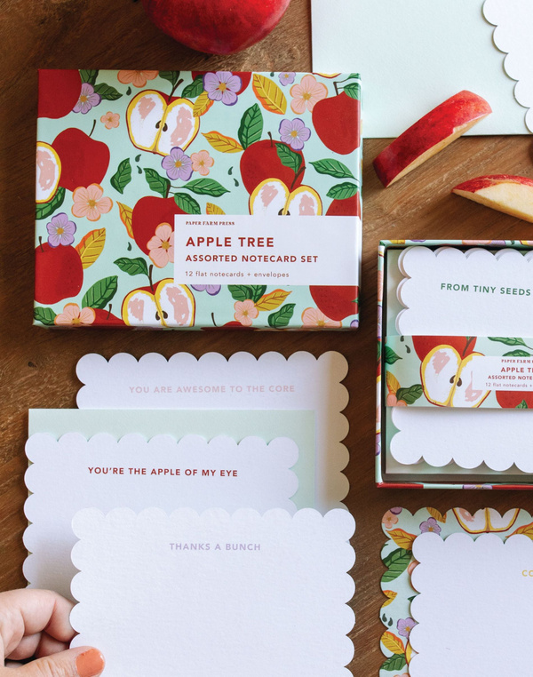 Apple Tree Assorted Notecard Set, 2 of 7