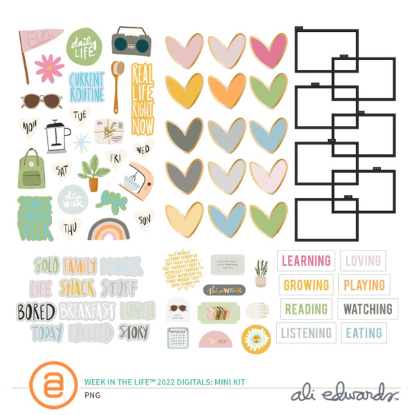 Week In The Life™ 2022 Digital Mini Kit, 1 of 1