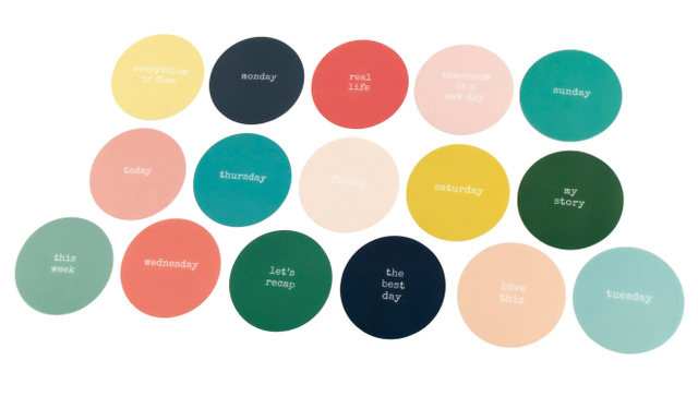 Multicolored Plastic Circle Pack, 2 of 3