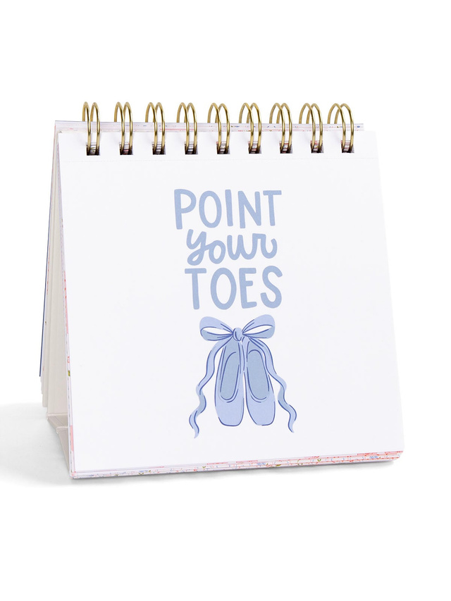 52 Weeks of Encouragement for Dancers - Desk Flip Calendar, 6 of 6