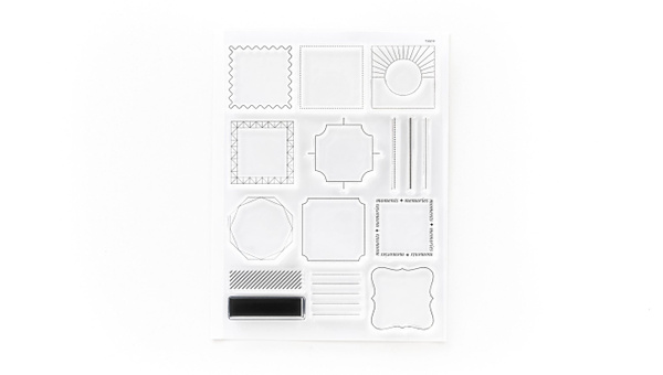 Stamps Are Fun 6×8 Stamp Set - April 2026, 1 of 2