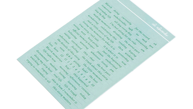 March 2025 Stories By The Month™, 3 of 5