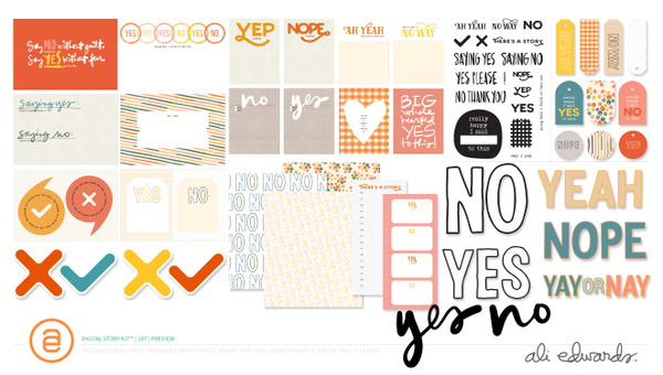 Yes/No Digital Story Kit™, 1 of 1