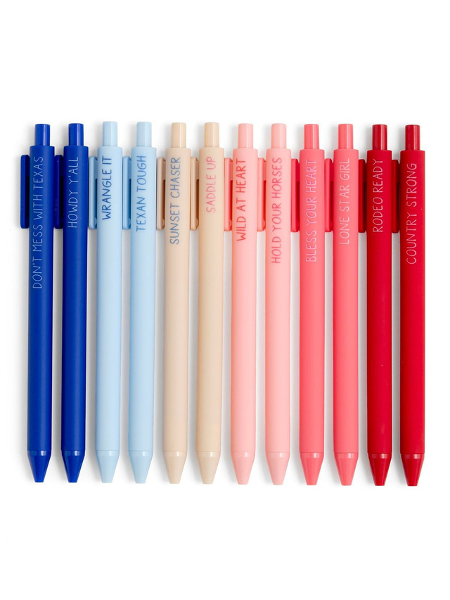 Giddy Up Texas Western Pen Set, 3 of 6