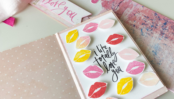 Stamp Set : 6×8 Be My Valentine, 3 of 5