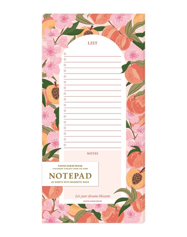Peach Blossom Notepad, 1 of 3