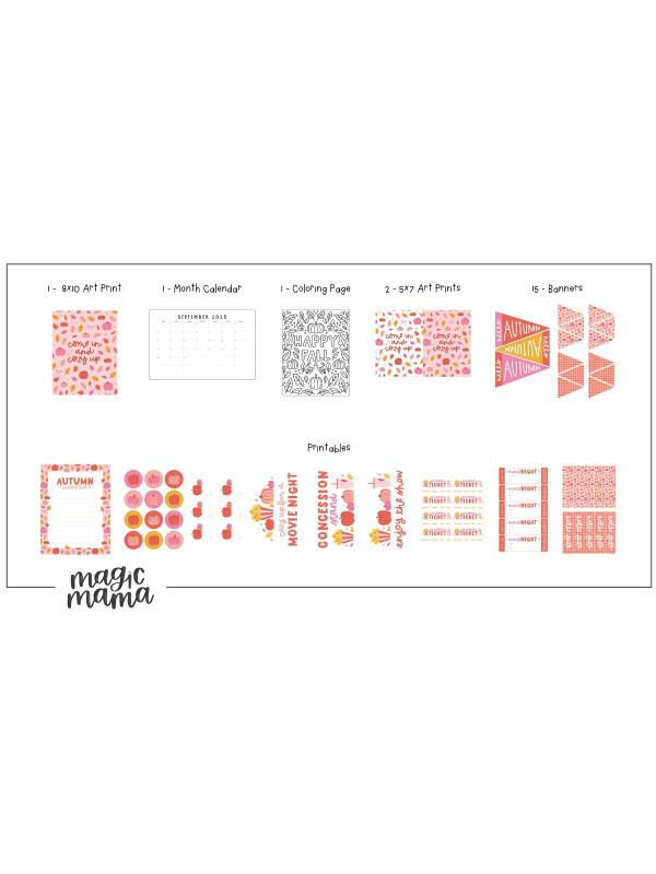 Hello Autumn Digital Bundle, 2 of 2