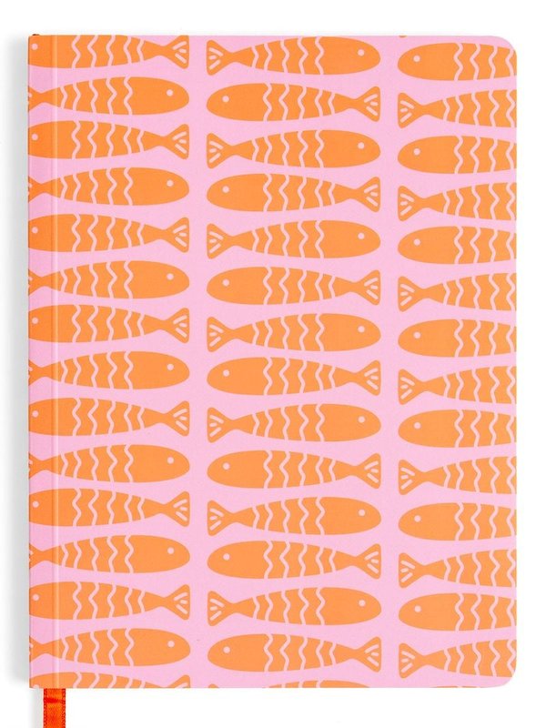 Coastal Fishy Soft Flex Perfect Bound Journal, 1 of 5