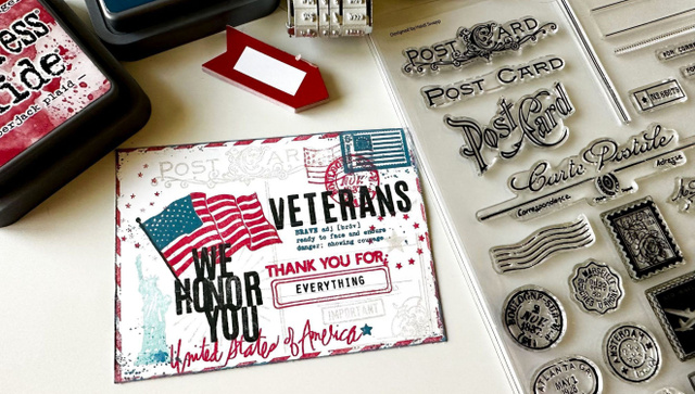 Stamp Set : 6×8 Post Cards, 3 of 7