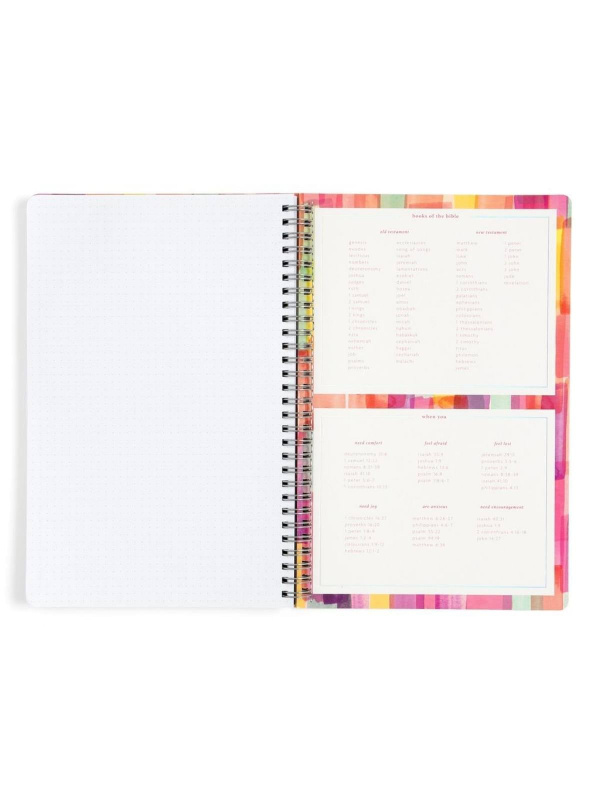 Hot Pink Bible Study Spiral Notebook by Girl, Open Your Bible!, 6 of 7