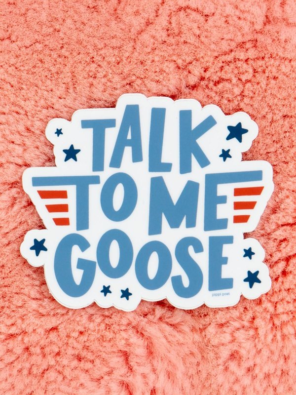 Talk To Me Goose Decal Sticker, 2 of 3