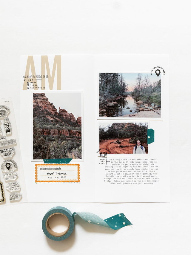 Stamp Set : 4×6 Travel Labels by Goldenwood Co, 4 of 4