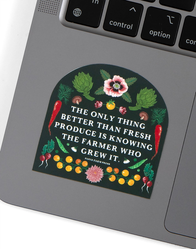 Knowing The Farmer Decal Sticker, 2 of 3
