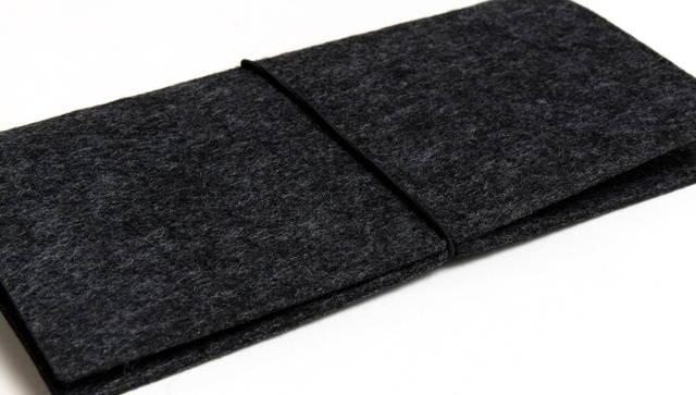 Pieces of Life Charcoal Felt Folio, 3 of 3