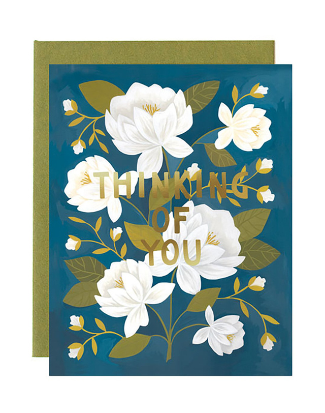 Raleigh Floral Friendship Greeting Card, 1 of 1