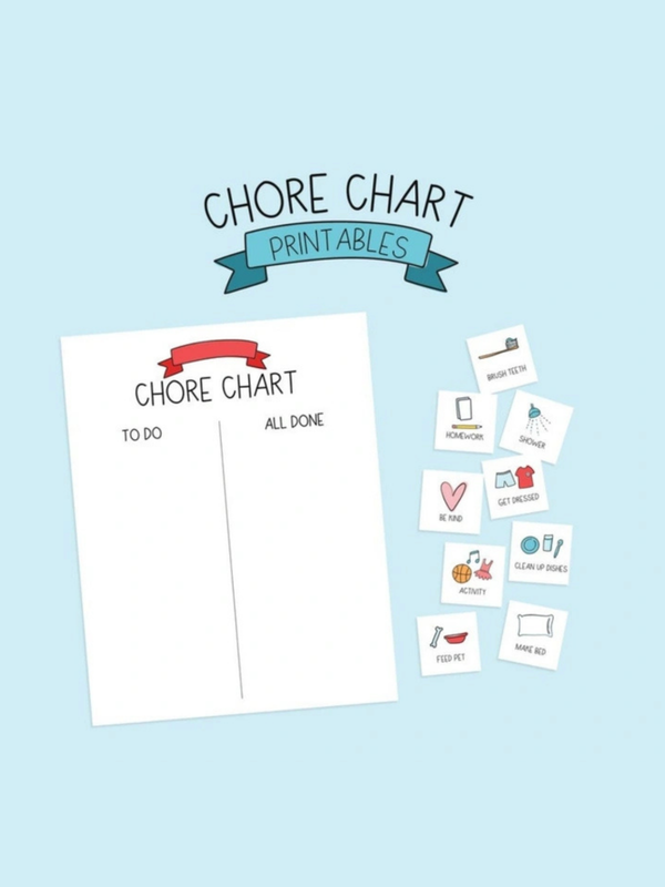 Kids Chore Chart Digital - To Do + All Done Cards, 4 of 4