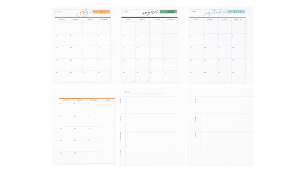 Stop The Blur Memory Planner Quarterly Kit 03, 3 of 14