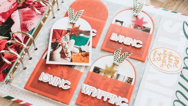 December Memories Large Chipboard Words, 3 of 6