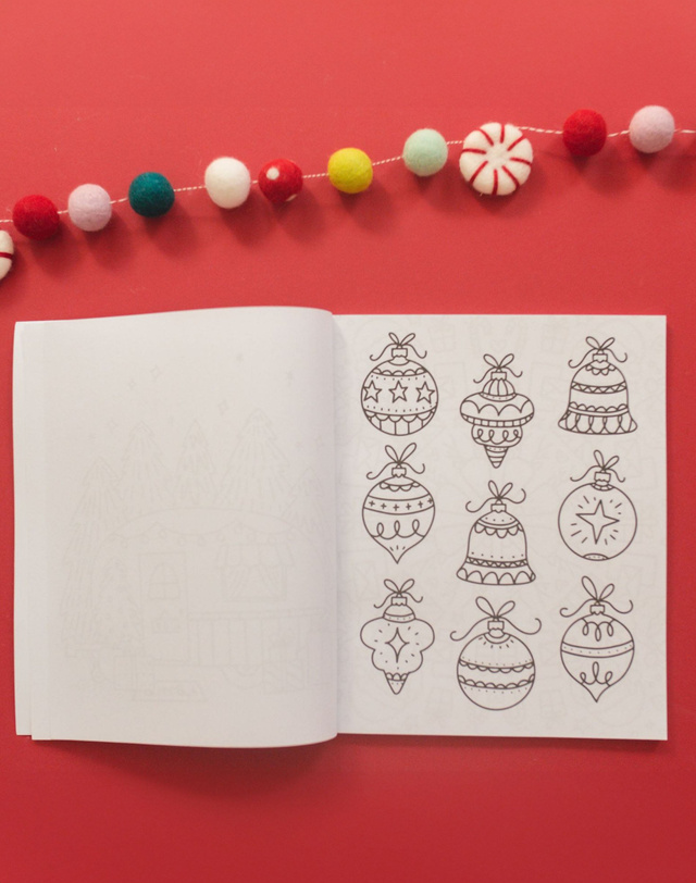 Holiday Coloring Book, 4 of 8