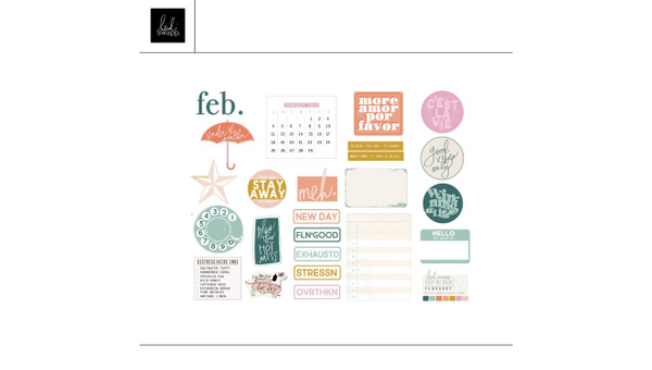 Stop The Blur February 2024 Digital Printable, 1 of 1