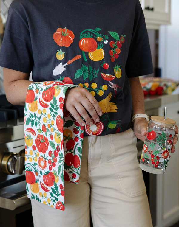 Tomato Vine Glass Can, 6 of 7