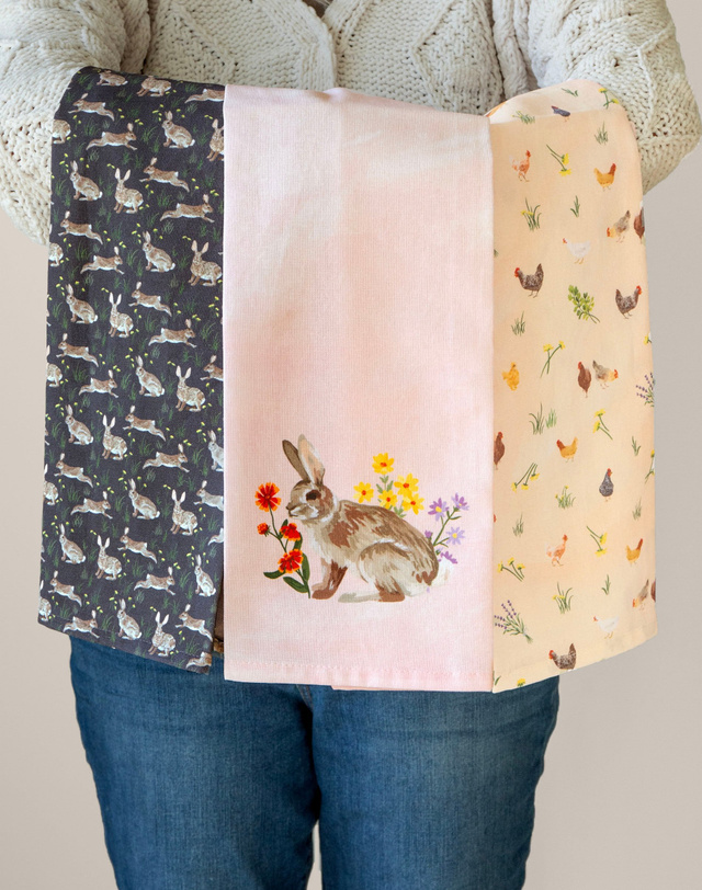 Chicken Meadows Kitchen Towel, 4 of 5