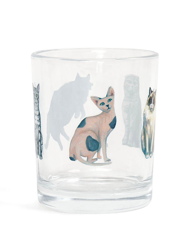 Scottish Fold Cat & Feline Friends 7.5oz Short Juice Glass, 2 of 2