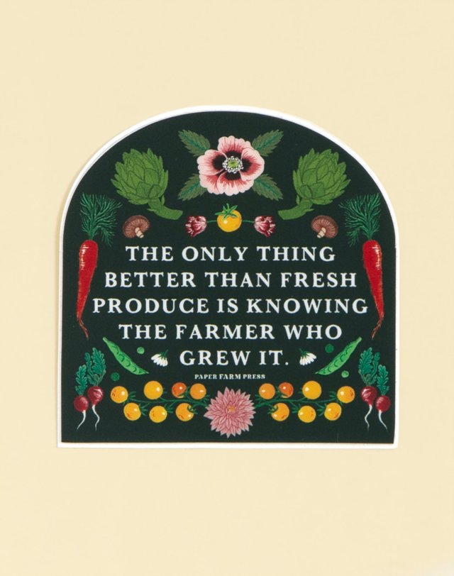 Knowing The Farmer Decal Sticker, 1 of 3