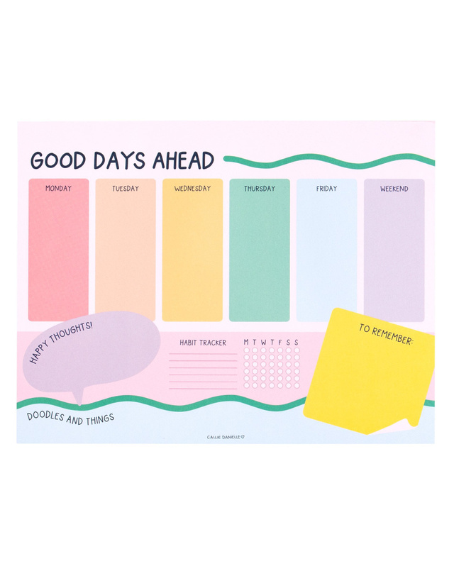 Good Days Ahead Notepad, 3 of 6