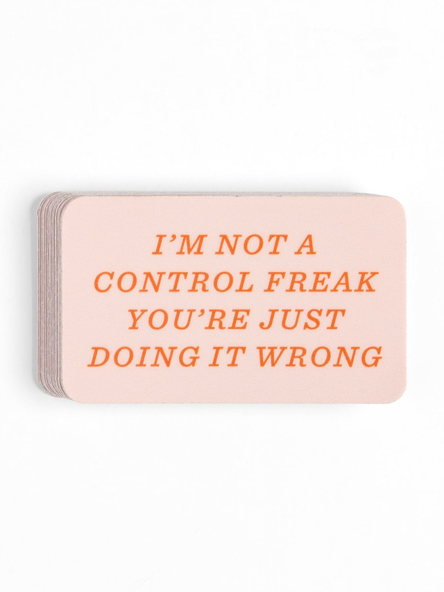 Control Freak Decal Sticker, 1 of 1