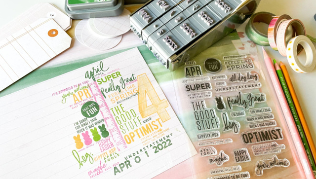 Mega Date Stamp - Heidi Classic, 6 of 7