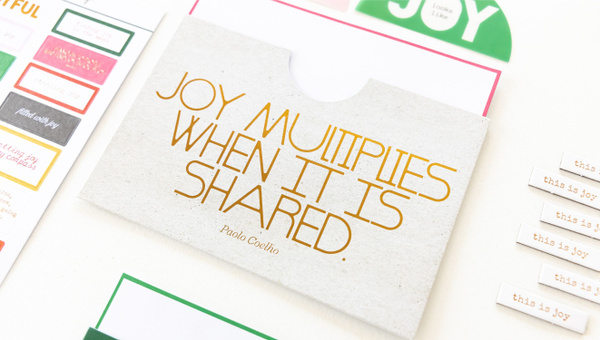 December Daily® 2026 Joy Mini Kit, 2 of 10