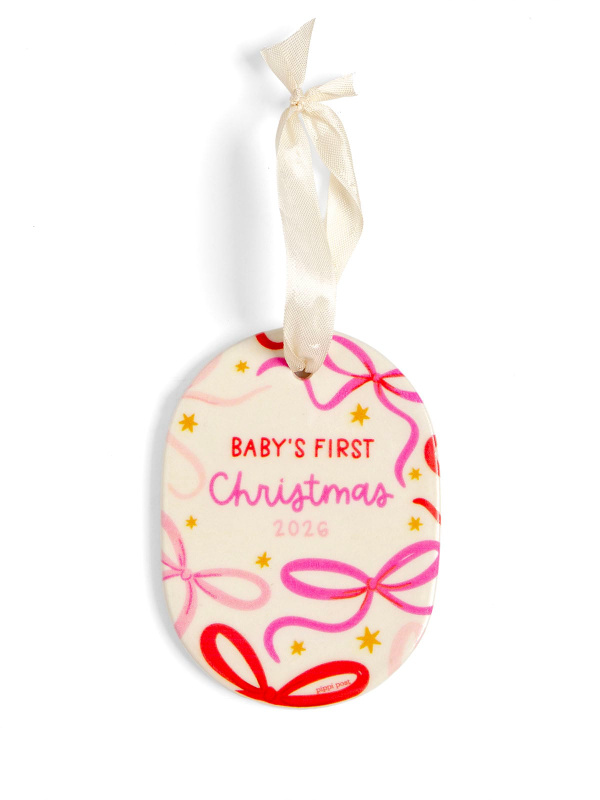 Baby's First Christmas 2026 Ornament - Pink, 4 of 4