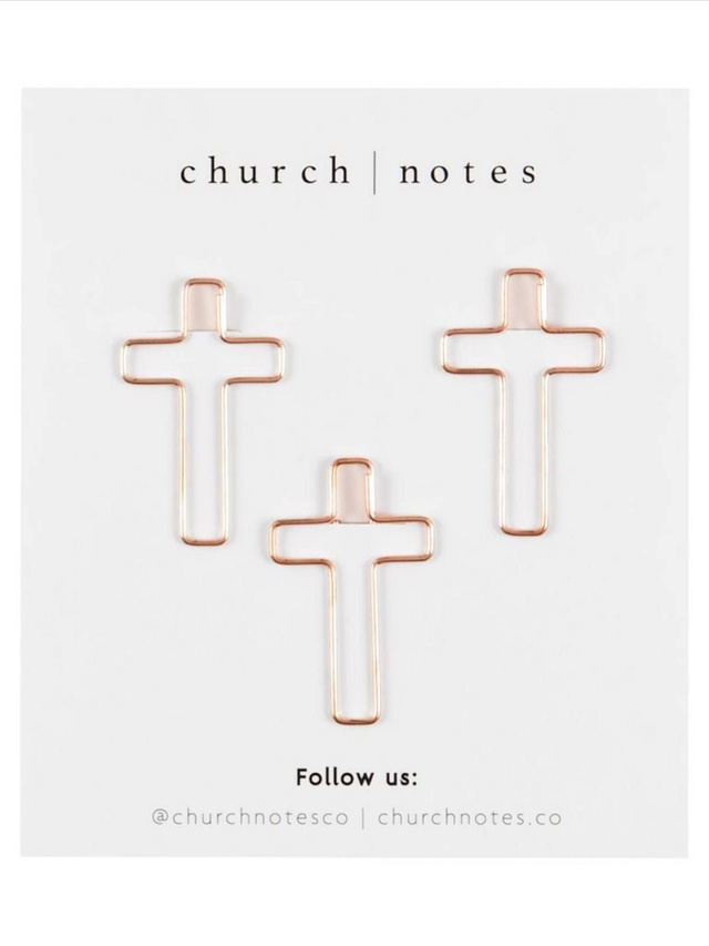 Gold Cross Paperclips, 3 of 5