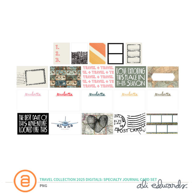 Travel Collection 2025 Digital Specialty Card Set, 1 of 1