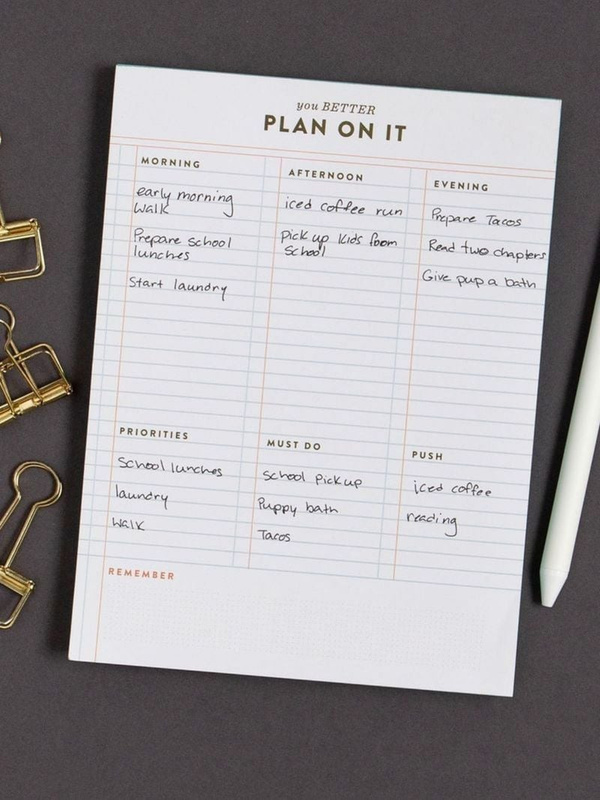 Plan On It 6×8 Notepad, 3 of 3