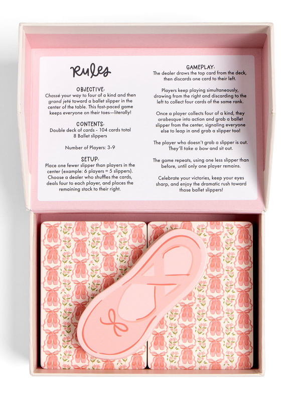 Ballet Slippers Card Game , 3 of 5