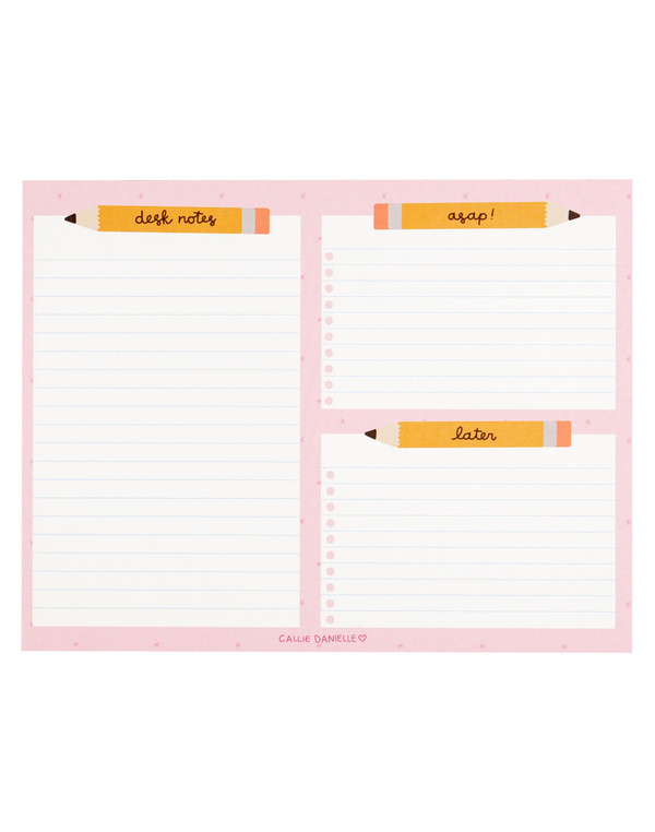 Pencil To-Do Desk Notepad, 3 of 4