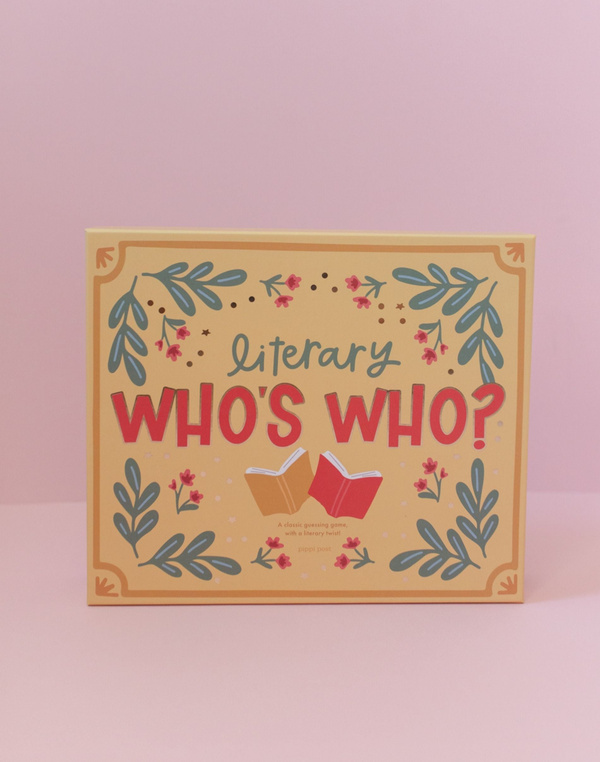 Literary Who's Who - Clues & Guessing Game, 1 of 10