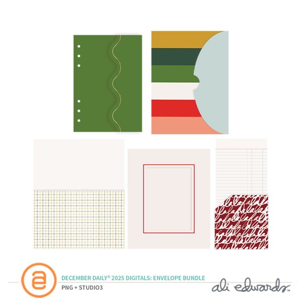 December Daily® 2025 Digital Envelope Bundle, 1 of 1