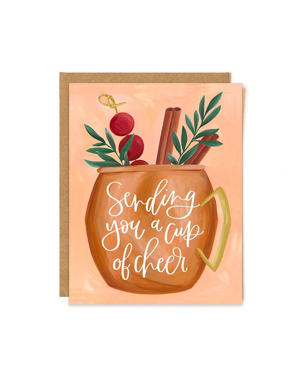Cup of Cheer Greeting Card, 1 of 1