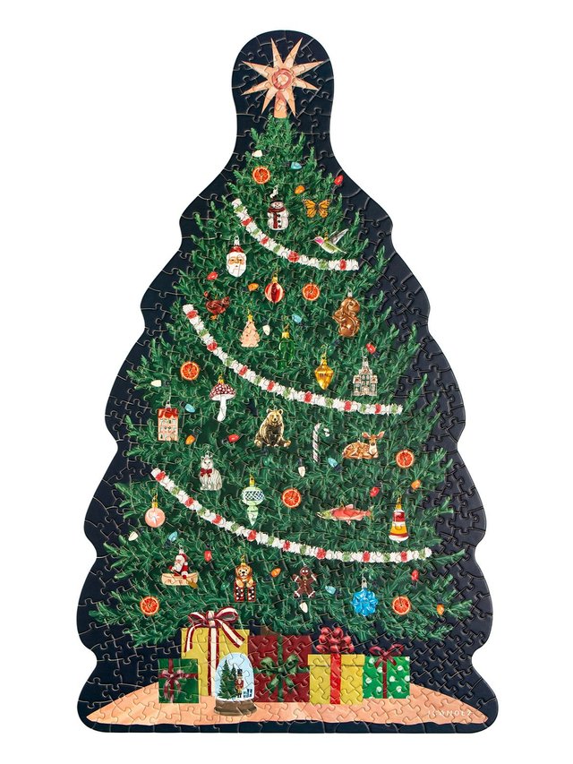 Christmas Tree - 500 Piece Shaped Jigsaw Puzzle, 4 of 7
