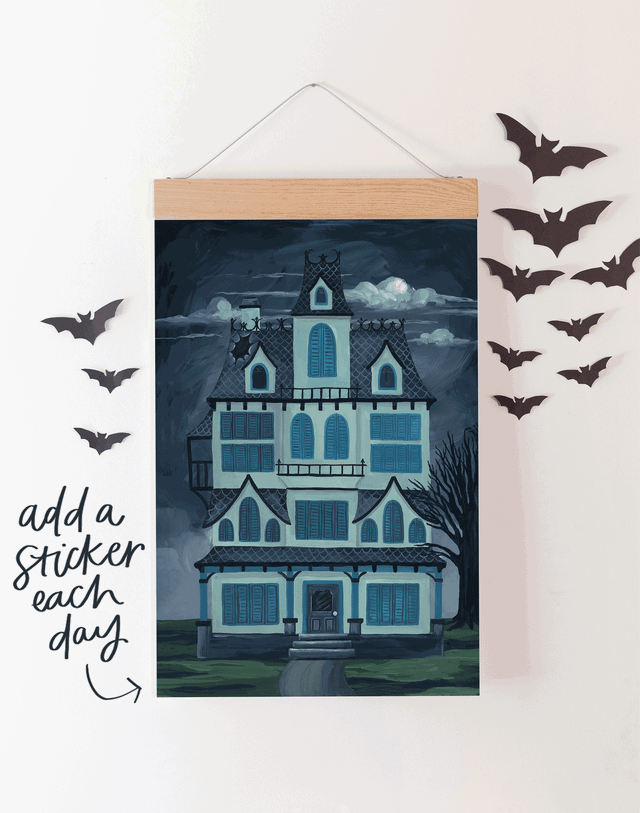 Halloween XL Countdown Calendar - Haunted House, 1 of 3
