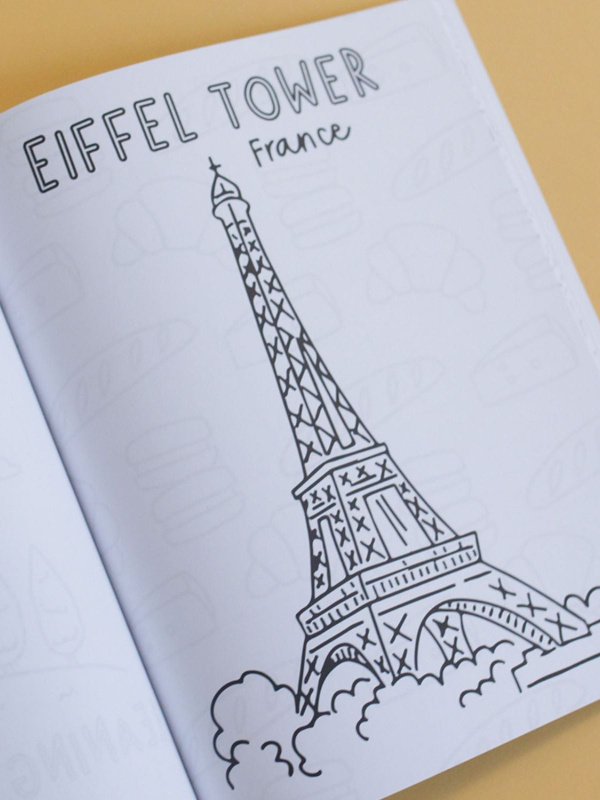 Travel the World Coloring Book, 3 of 5