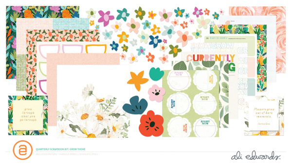 Digital Scrapbook Kit - Grow, 1 of 1