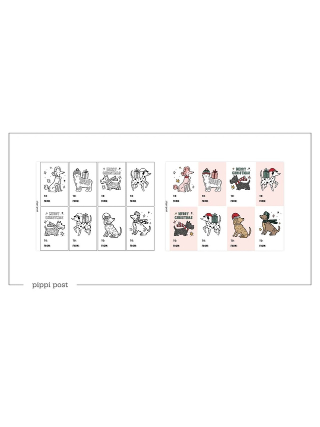 Digital Dog Gift Tags, 2 of 2