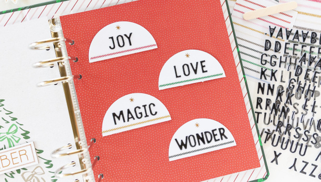 December Daily® 2026 4×6 Puffy Alpha Sticker Sheets - Black, 3 of 3
