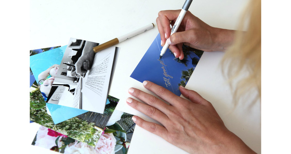 Ali Edwards Silver Medium Metallic Marker, 2 of 3