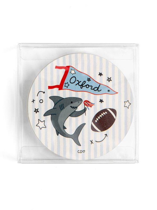 Oxford Football Game Day Paper Coasters - Set of 10, 2 of 3